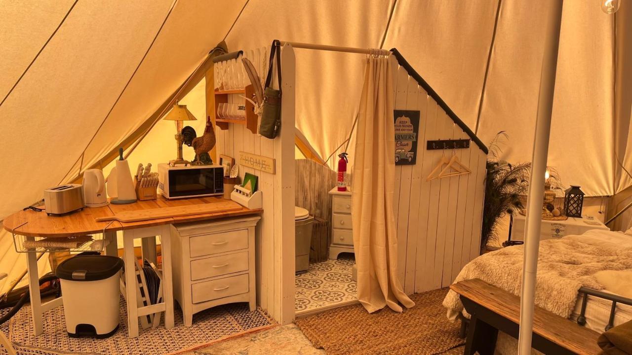 Shenandoah Valley Glamping - Amazing Views - Farm Edinburg Bagian luar foto